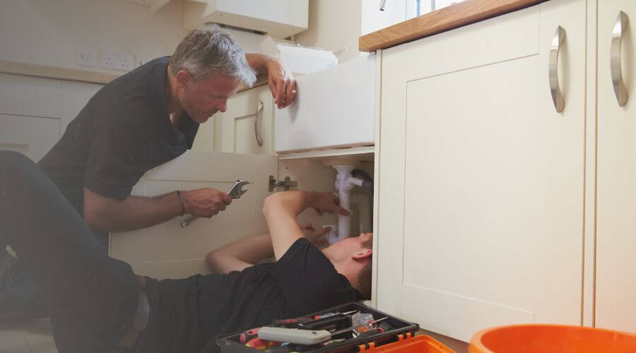 Professional burst pipe repair services in Montgomery, TX